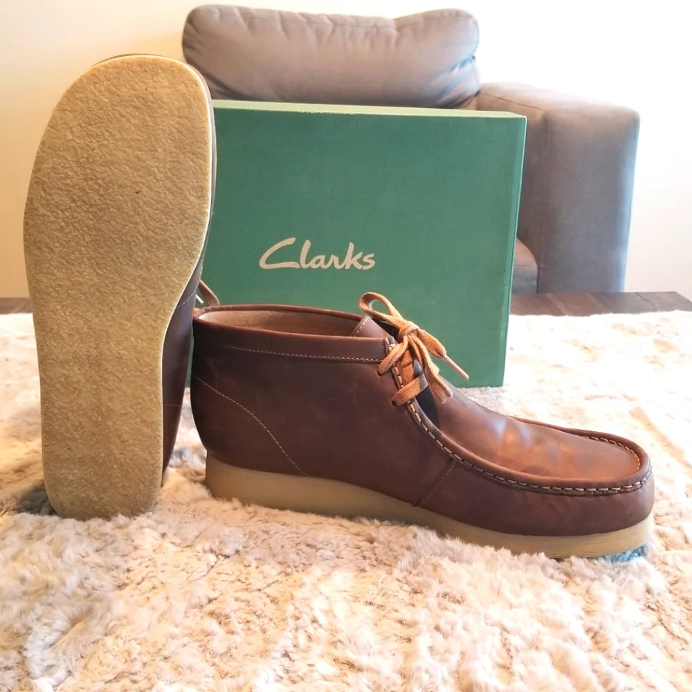 Men's Clark's ankle boot Size 12 (new) - Picture 2 of 4
